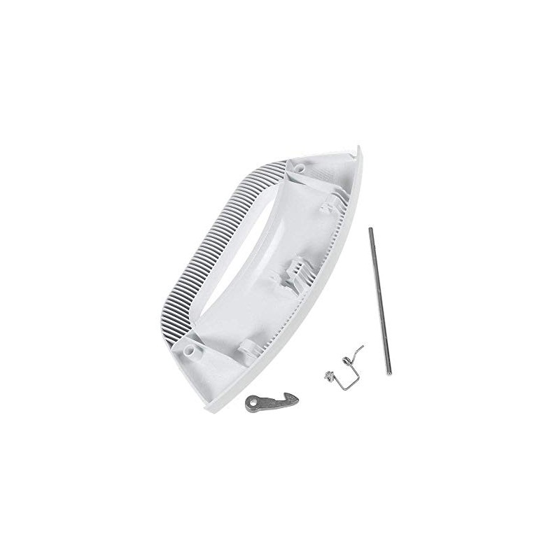 White Plastic Door Handle Lever Release Kit for Hotpoint Futura