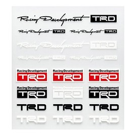 TRD/TOYOTA TRD Mini Sticker Set Model Number: 08231-SP182