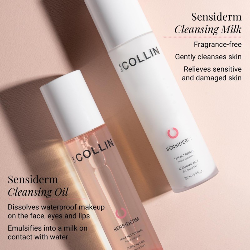 G.M. COLLIN Sensiderm Cleansing Milk | Gentle Face Cleanser for