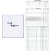 Set of 12 Check Desk Registers, Size 8 1/2" x