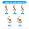 uxcell 1-1/8 Inch Cabinet Locks with Key, 3 Pack Cam