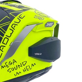 Headwave HeadwaveTAG-002 Bluetooth Speaker for Motorcycle Helmets, Music and Navigation Prompts, Headset, Sound System, Loud and Mega Sound