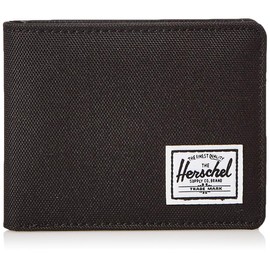 Herschel Supply Co. Men's Hank Rfid, Rfid black/black Synthetic Leather, One Size