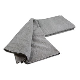 Gözze - Elegant Bath Towel, Sylt, 100% Cotton, Heavy Weight (440 g/m²), 70 x 140 cm - Silver