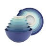 COOK WITH COLOR Mixing Bowls with TPR Lids - 12