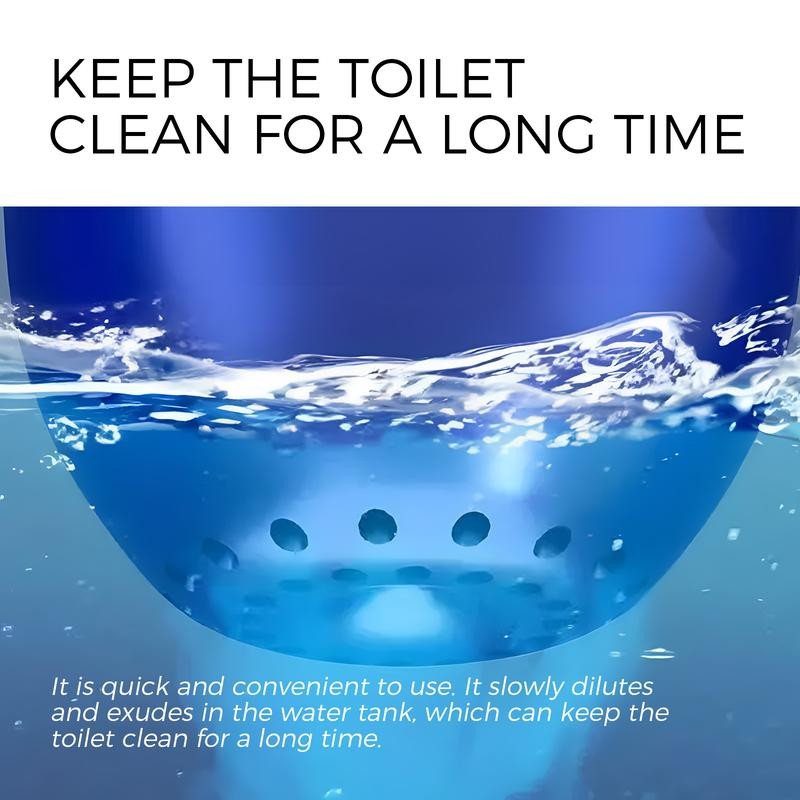 Jue-Fish Automatic Toilet Bowl Cleaner,Crazy Clean Toilet Bowl Cleaner with