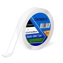 3 m Nano Tape Double-Sided Tape, Durable, Non-Marking, Removable, Reusable, Washable, Heavy Duty (0.2 x 2.5 x 300)