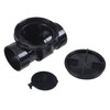 Oatey 4 in. ABS Backwater Valve, Black