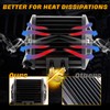 BESTZHEYU 4 Inch 60W LED Hitch Light with 3 Inch