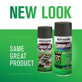 Rust-Oleum 279175-6PK Camouflage 2X Ultra Cover Spray Paint, 12 oz, Deep Forest Green, 6 Pack