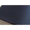 eco-eco A6 Size 50 Percent Recycled 40 Pocket Black Presentation