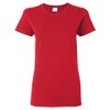 5000L Gildan Missy Fit Heavy Cotton T-Shirt - Red -
