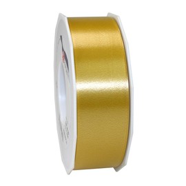 C.E. PATTBERG Gold Gift Ribbon 91 Metres Curling Ribbon 40 mm for Crafts, Decorating & Wrapping Gifts for Any Occasion