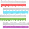Konohan 4 Pcs Deckle Edge Ruler Metal Paper Tearing Ruler