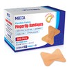 Flexible Fabric Bandages - Flex Fabric Adhesive Bandages Finger-Tip Care