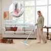 Transni Carpet Rake for Pet Hair Removal, 67'' Adjustable Handle