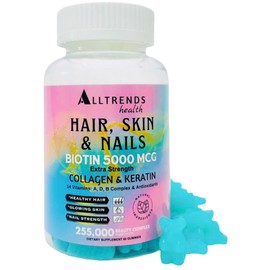 ALLTRENDS Hair Skin and Nails, Small, Pink