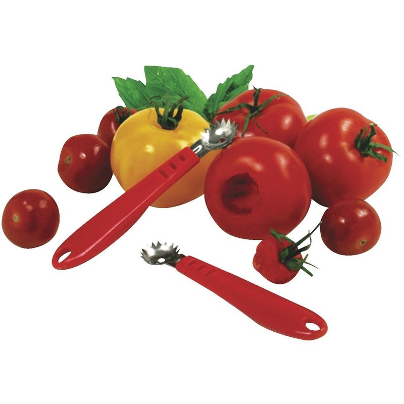 Norpro Stainless Steel Strawberry Huller and Tomato Stem Corer Tool