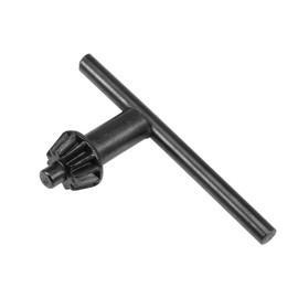 uxcell Chuck Key 6mm Pilot 12 Teeth for 1.5-13mm Drill Chuck Black