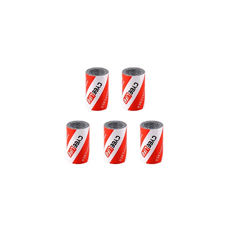 CyeeLife Dart Sharpener 5pcs For Steel Tip Darts Set