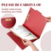 Skyygemm 24 Pcs Classification Folders Letter Size, 1 Divider Pressboard