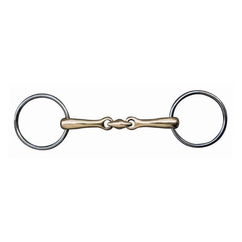 HKM 540499 Double Broken Bit 18 mm Argentan Stainless Steel