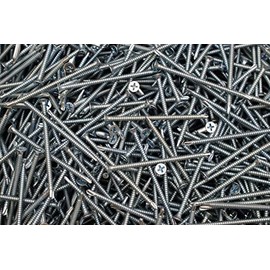 (300) Phillips Bugle Head 8 x 3 Self-Drilling Tek Screw #8 x 3 Zinc Plated SDS