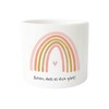 Grafik-Werkstatt Small Flower Pot, Decorative Pot, White, Ceramic, Schön, dass