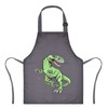 XonyiCos Kids Boys Dinosaur Apron with Pockets, Girls Aprons for
