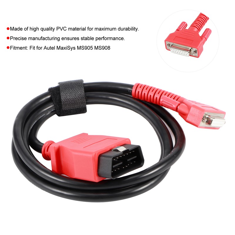 Scanner Main Test Data Cable OBD2 Cord Replacment Fit for