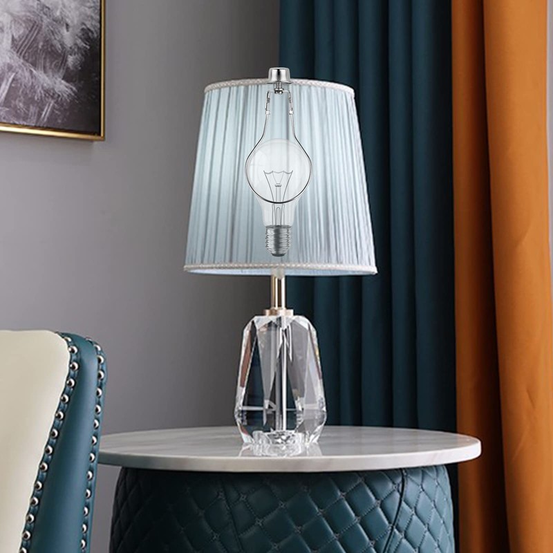 2 PACK Lamp Shade Light Bulb Clip Adapter, WEAVERBIRD Lamp