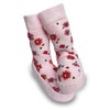 Mocc Ons moccasin washable leather sole slipper socks (6-12 Months,
