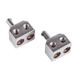 Skar Audio Dual 4 AWG (Gauge) to 4 Gauge Amplifier Input Adapters (Pair)