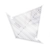 Sewing Wedge Ruler 60 Degree and 120 Degree Acrylic Transparent