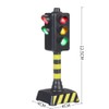 jojofuny Traffic Light Toys 3 Pieces Traffic Light Education Tempran