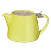 Forlife Stump Teapot 530 mL, Lime, Ceramic