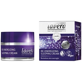 lavera Re-Energizing Sleeping Cream ∙ 5in1 Over-Night-Effect ∙ Anti-Ageing Moisturiser Night Cream ∙ Vegan ✔ Organic Skin Care ✔ Natural & Innovative Cosmetics ✔ 50ml