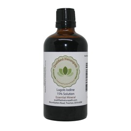 Qualified Naturopath - Professional Practitioner Products Lugols Iodine Solution 15% - 100ml - with Dropper Cap