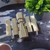 GZGXKJ Pack of 150 Wooden Sticks for Crafts 300 mm