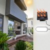 Joyzan Solar Wall Pendant Light, Mounted Outdoor Powered LED Shed