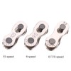 Chain Lock 10 Compartments, 5 Pairs Chain Lock Bicycle Chain