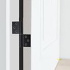 Antrader 3 Inch Lift Off Hinge Flag Hinges,Black Offset Door