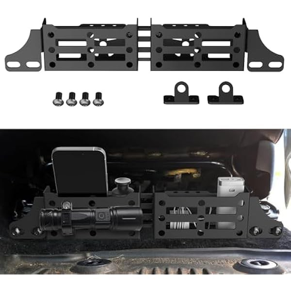Car Seat Brackets Storage Basket - Universal Molle Panel Organizer