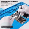 Akeoil Premium Heat Resistant Solder Pad, Large Anti-static Magnetic Silicone
