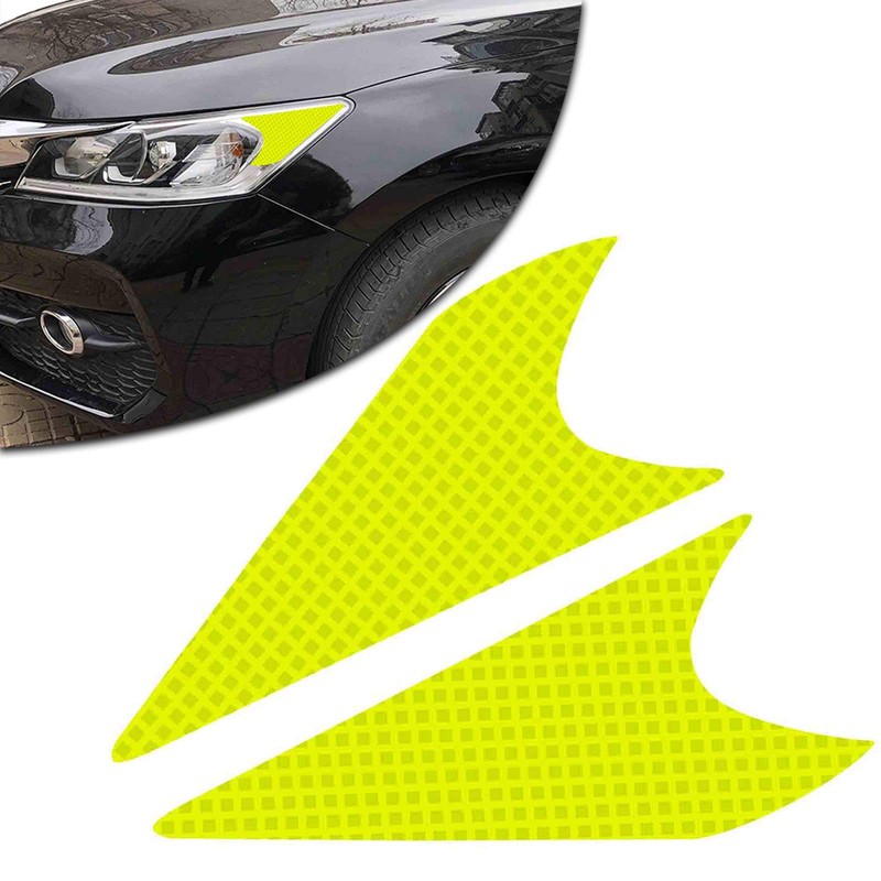 x xotic tech Headlamp Eyelid Reflective Guard Sticker Compatible with