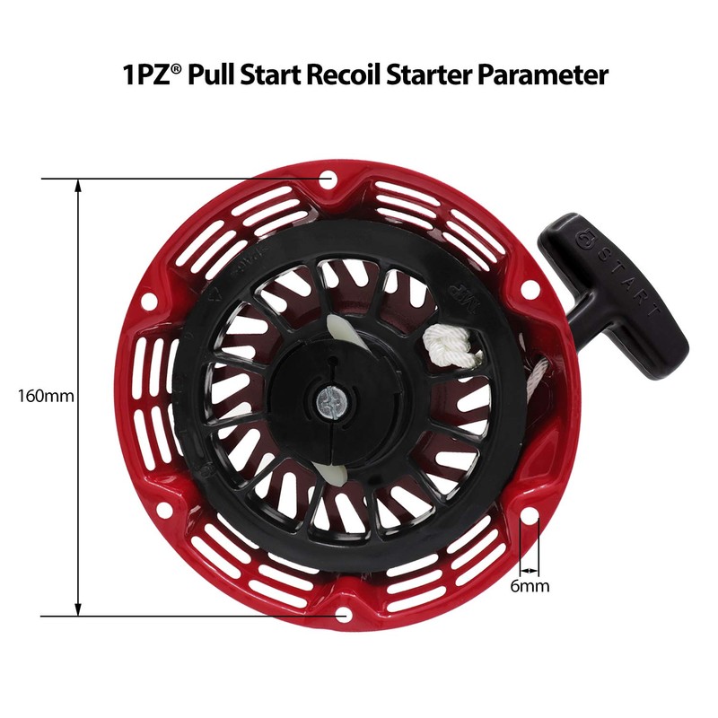 1PZ JP4-GX6 GX120 GX160 GX200 Recoil Starter Pull Starter Honda