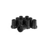 Qty: 10x 19mm (3/4") Shock and Impact Absorbing Rubber Ferrules,