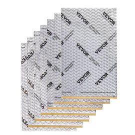 80 Mil 36 Sqft Butyl Automotive Sound Deadener 36 Sqft Car Sound Dampening Material Noise Insulation Panel Car Soundproof PanelMaterials: Aluminum Foil Butyl Rubber, Total Area: 36 sq.ft
