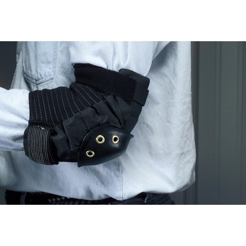 Allegro-7104 Elbow Pads, Hard, Nylon, Foam, Univ, PR, One size,Black