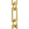 RCH Hardware Decorative Acid Dipped Solid Brass Chain for Hanging,